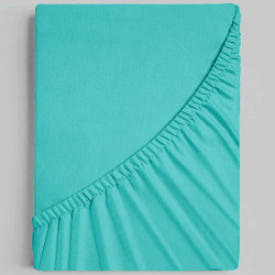 Бюджетен чаршаф с ластик ТРИКО Serenity - Аква